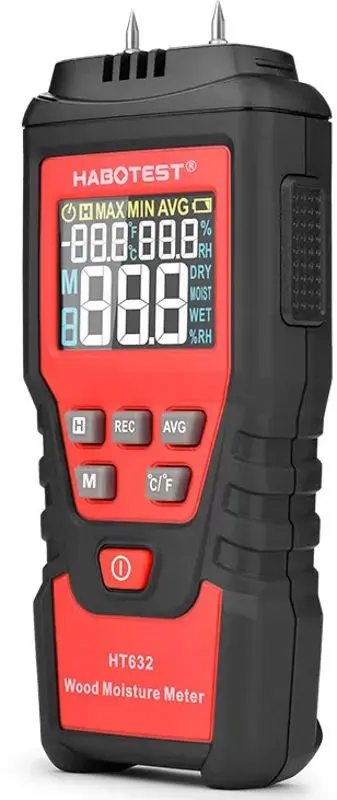 Измеритель влажности древесины Habotest HT632