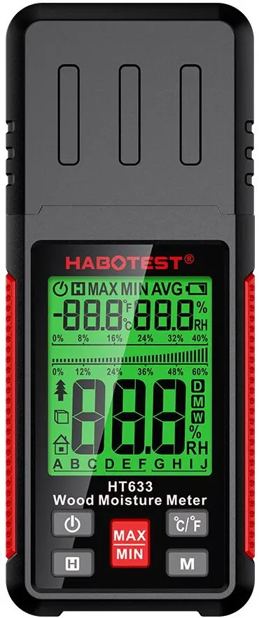 Измеритель влажности древесины Habotest HT633