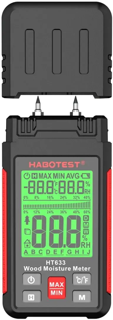 Измеритель влажности древесины Habotest HT633