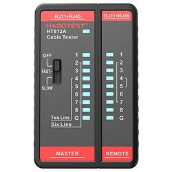 Кабельный тестер Habotest HT812A (Black/Red)