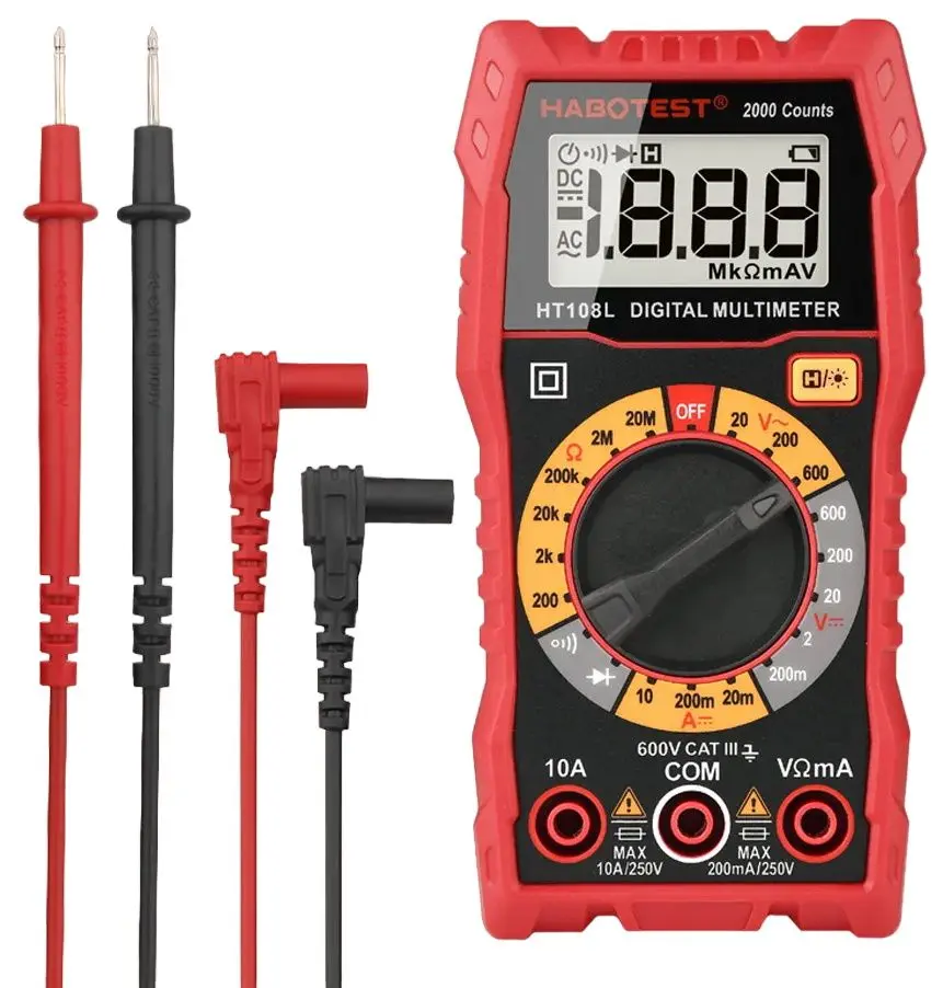 Мультиметр цифровой Habotest HT108L