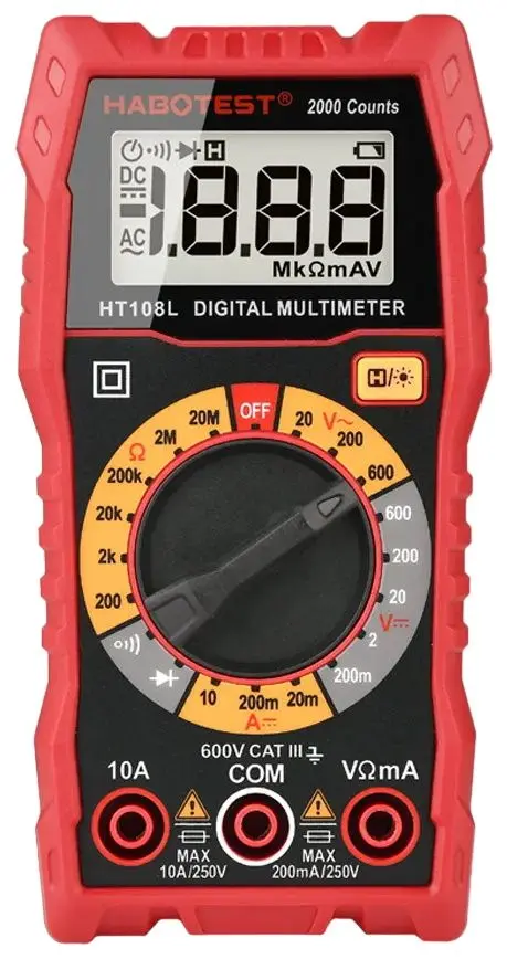Мультиметр цифровой Habotest HT108L
