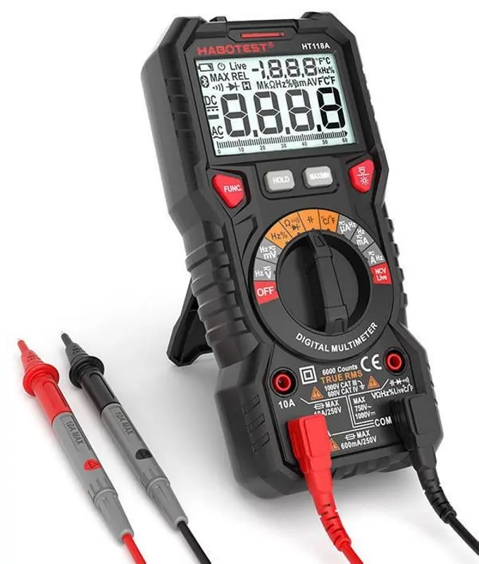 Мультиметр цифровой Habotest HT118A - 2
