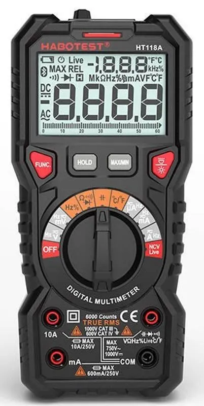 Мультиметр цифровой Habotest HT118A - 3