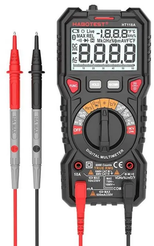 Мультиметр цифровой Habotest HT118A