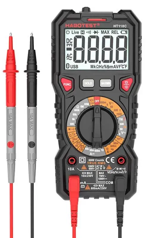 Мультиметр цифровой Habotest HT118C