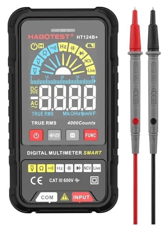 Multimetru digital Habotest HT124B+