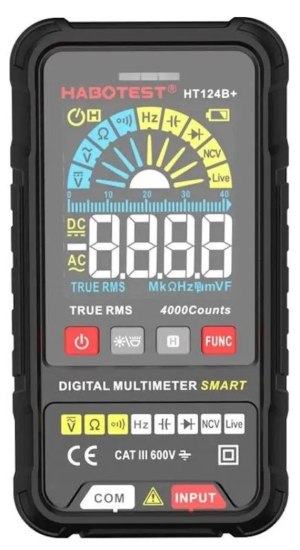 Multimetru digital Habotest HT124B+