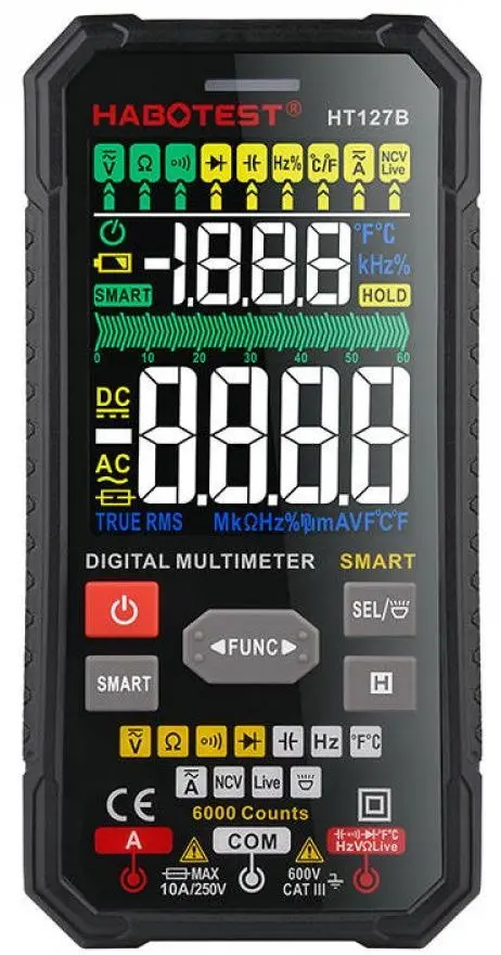 Multimetru digital Habotest HT127B