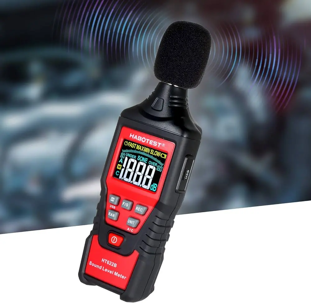 Шумомер цифровой Habotest HT622B - 5