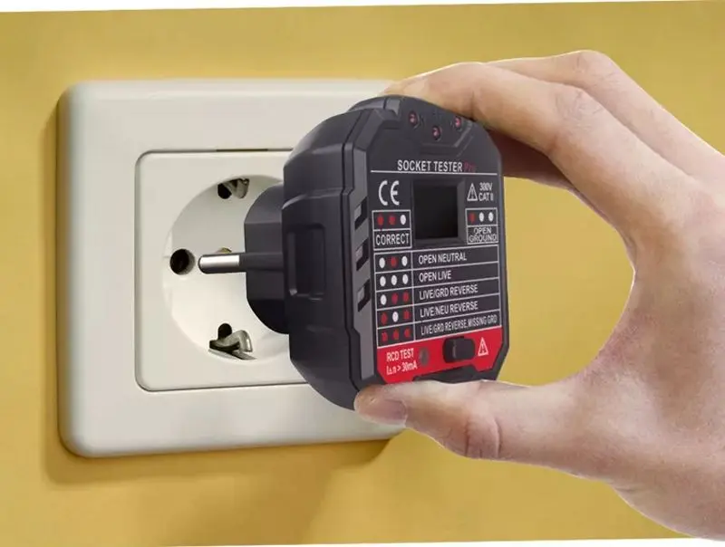 Тестер для розеток Habotest HT106D - 4