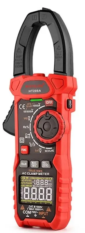 Токовые клещи Habotest HT208A