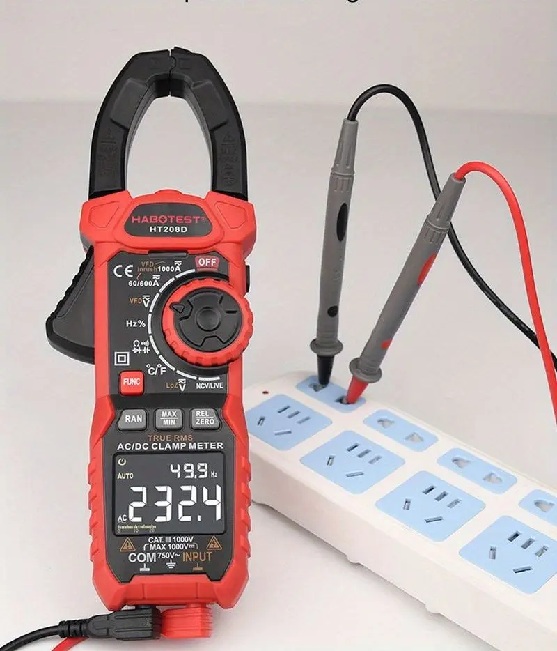 Токовые клещи Habotest HT208D - 3
