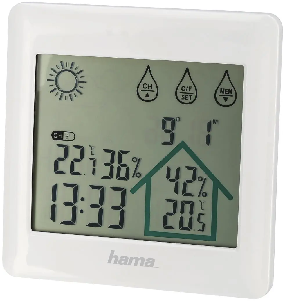 Statie meteorologica Hama Action 186412 (White)