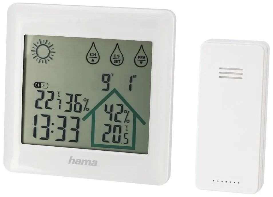 Statie meteorologica Hama Action 186412 (White)