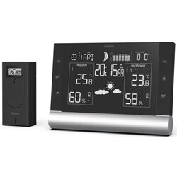 Statie meteorologica Hama Black Line Plus 186418 (Black)