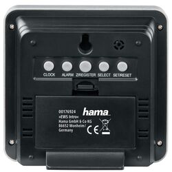 Метеостанция Hama EWS Intro 186301 (Black/Silver) Thumb