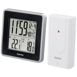 Метеостанция Hama EWS Intro 186301 (Black/Silver)