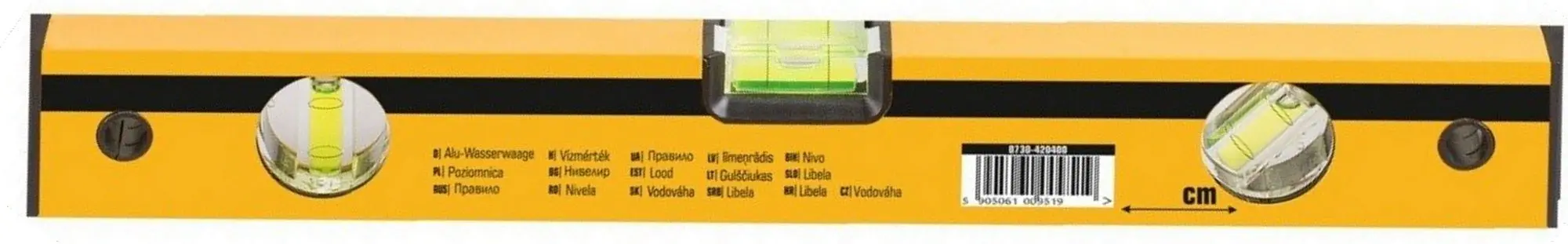 Nivela pentru constructii Hardy 0730-431500 150cm