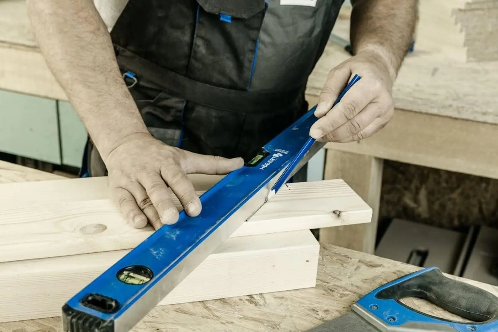 Уровень Hoegert HT4M012 120cm (Blue)