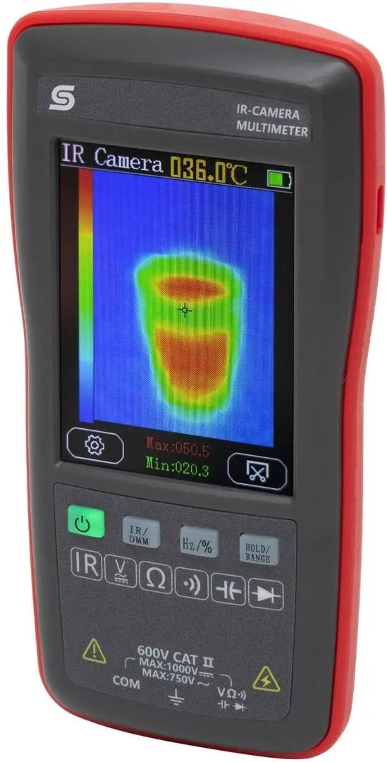 Мультиметр цифровой Home SMAIRCAM (Black/Red)