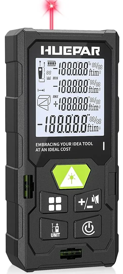 Telemetru cu laser Huepar DM-LM100 (Black)