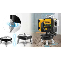 Nivela cu laser Humberg HM-171 517100 (Yellow/Black) Thumb