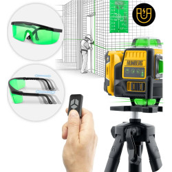 Nivela cu laser Humberg HM-171 517100 (Yellow/Black) Thumb