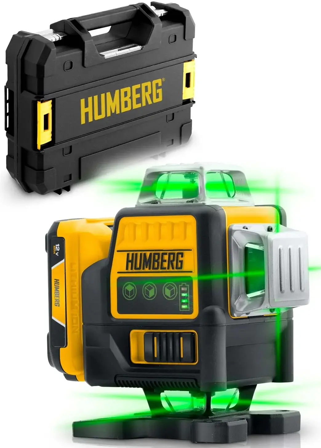Nivela cu laser Humberg HM-171 517100 (Yellow/Black) - 6