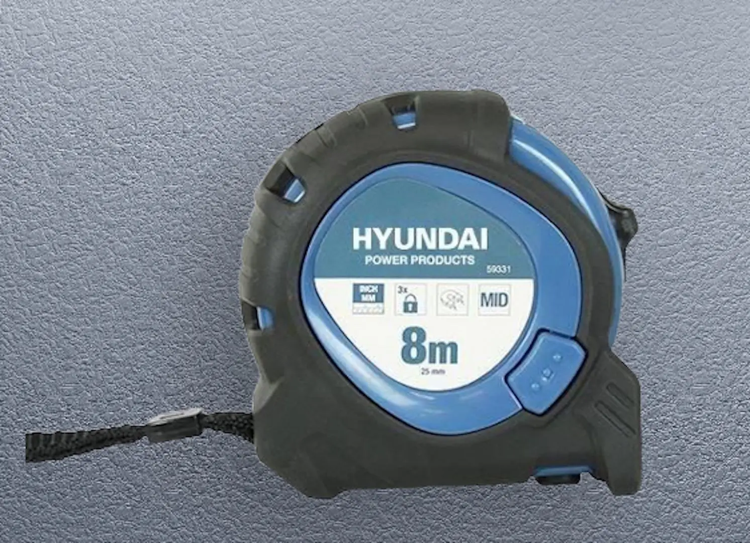 Ruleta Hyundai HY59331 (Black/Blue) - 3