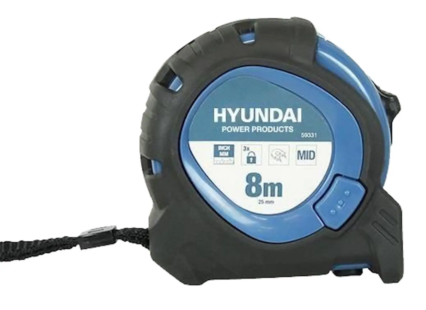 Ruleta Hyundai HY59331 (Black/Blue)