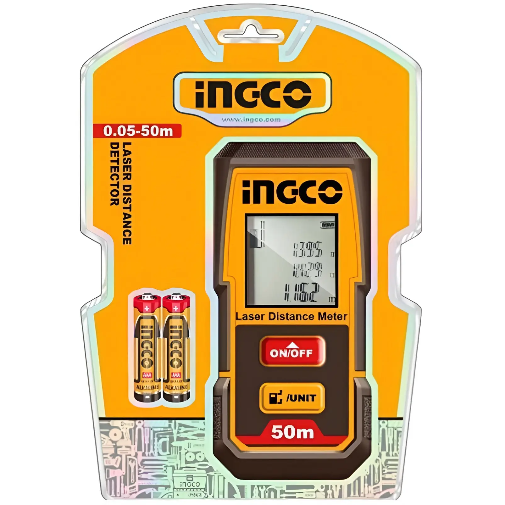 Telemetru cu laser Ingco HLDD0508