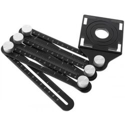 Rigla-sablon pentru marcarea Kraft&Dele KD10385 (Black) Thumb