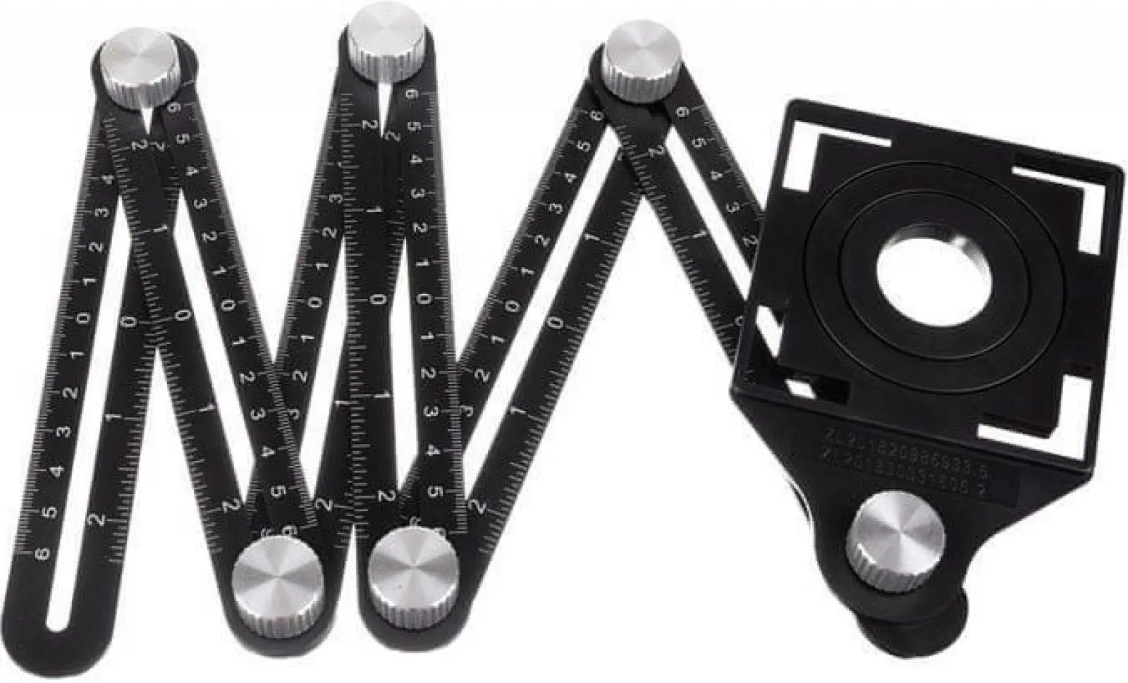 Rigla-sablon pentru marcarea Kraft&Dele KD10385 (Black)