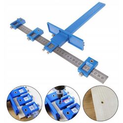 Шаблон для сверления отверстий Kraft&Dele KD10383 (Grey/Blue) Thumb