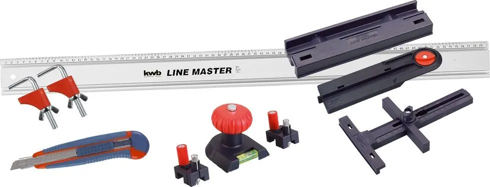 Set universal pentru taiere KWB Line Master 783908
