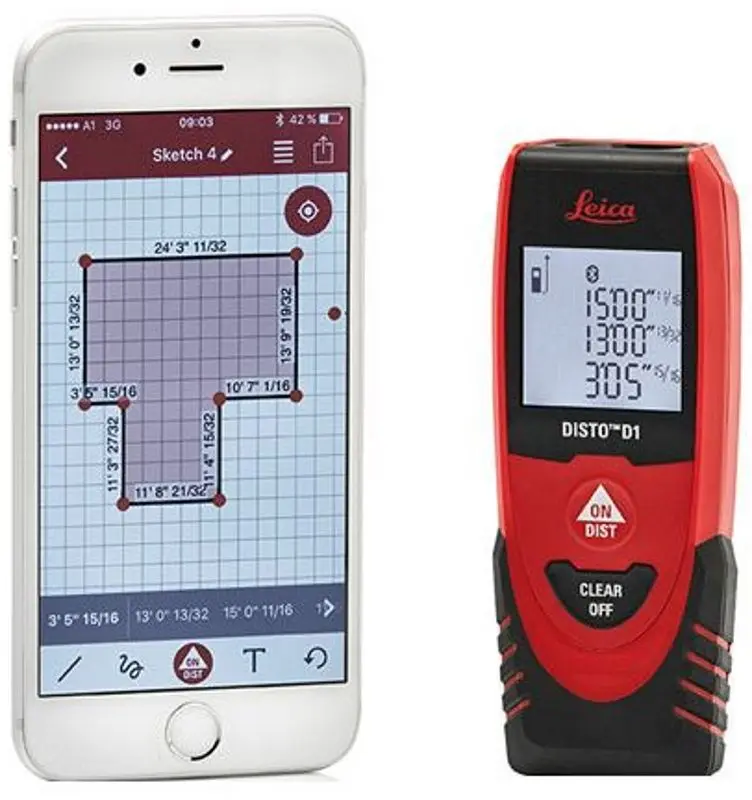Лазерный дальномер Leica Disto D1 843418 - 5
