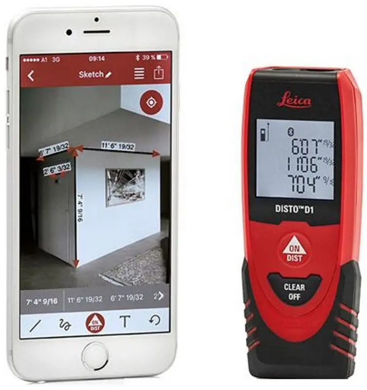Лазерный дальномер Leica Disto D1 843418 - 6
