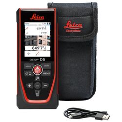 Лазерный дальномер Leica Disto D5 (Black/Red) Thumb