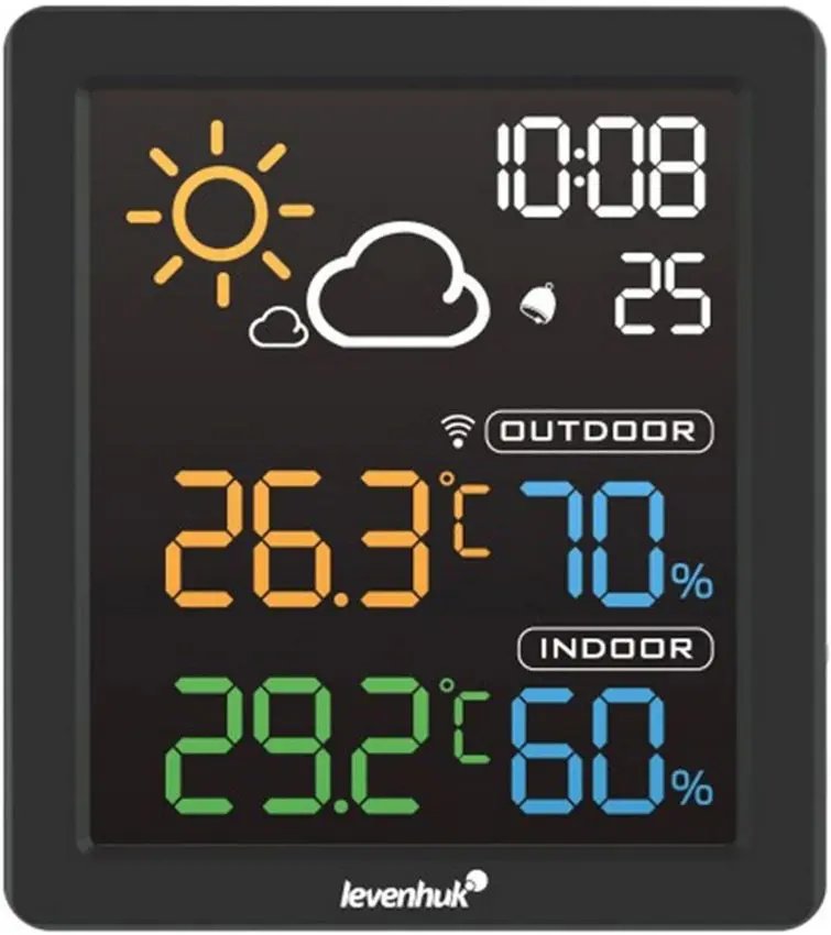 Statie meteorologica Levenhuk Wezzer Base L80 (Black)