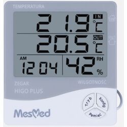 Termo-higrometru Mesmed Higo Plus MM778 (White/Grey)