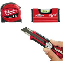 Set instrumente Milwaukee 4932471129 (Red/Black)