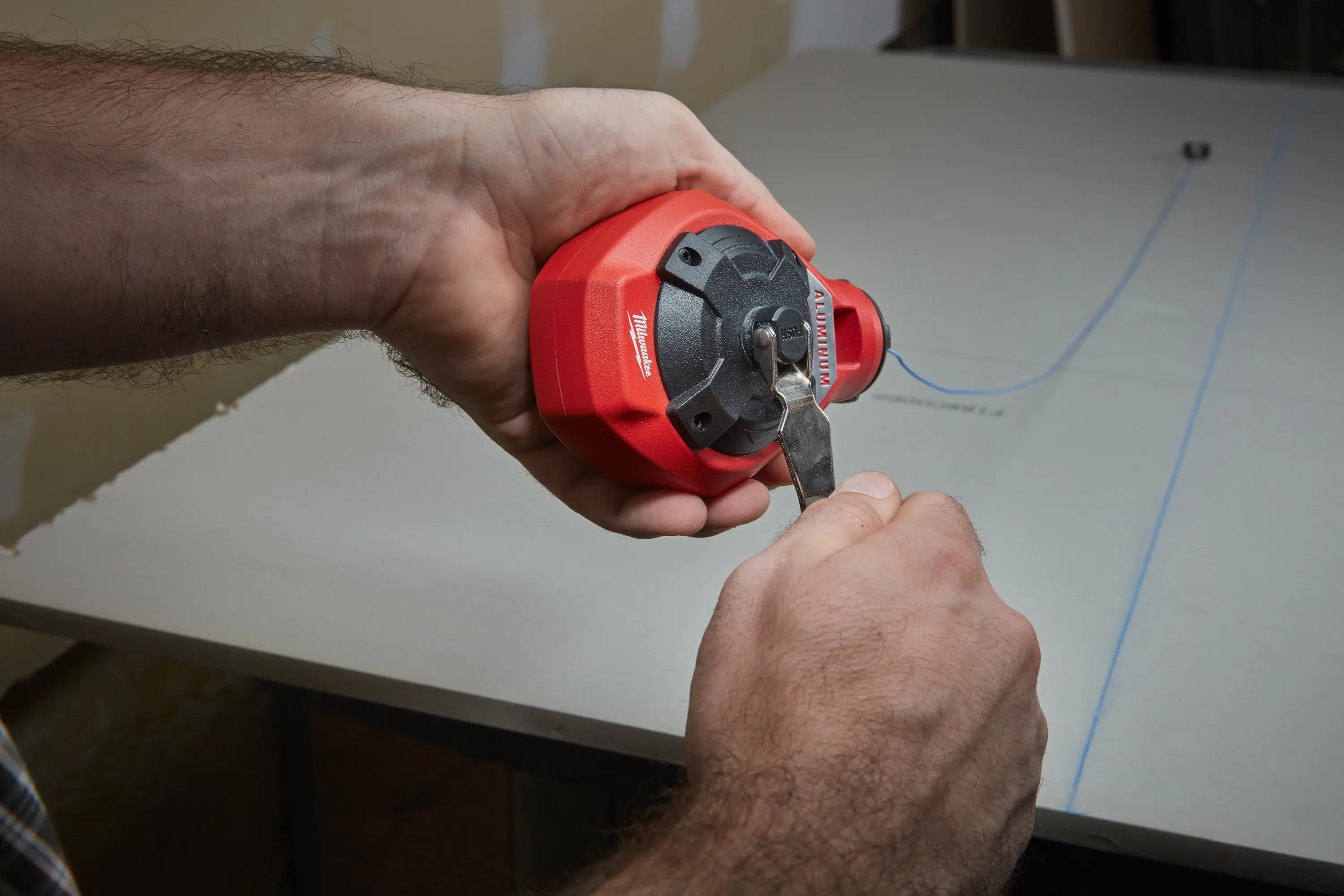 Aparat de trasat cu sfoara Milwaukee Fine Line 4932498390 - 6