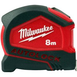Ruleta Milwaukee Auto-Lock 8m (Black/Red) Thumb