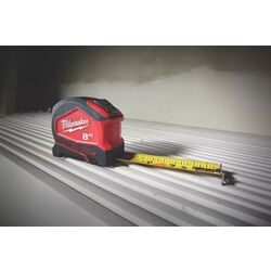 Ruleta Milwaukee Auto-Lock 8m (Black/Red) Thumb