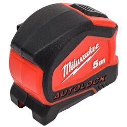 Рулетка Milwaukee Autolock 5/25 (Black/Red) Thumb
