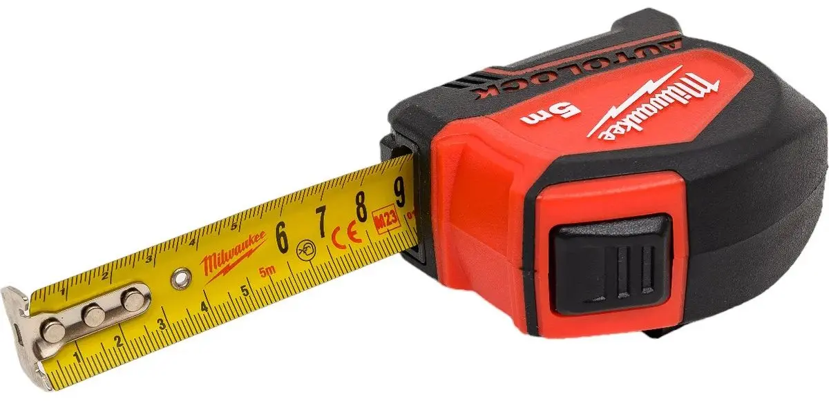Рулетка Milwaukee Autolock 5/25 (Black/Red)