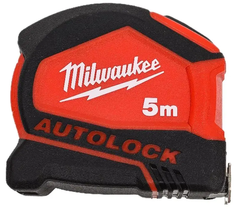 Рулетка Milwaukee Autolock 5/25 (Black/Red)