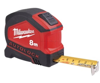 Рулетка Milwaukee Autolock 8/25 (Black/Red)