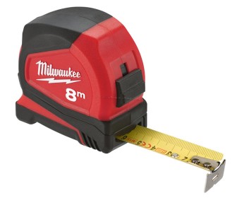 Рулетка Milwaukee Pro Compact C8/25 (Black/Red)